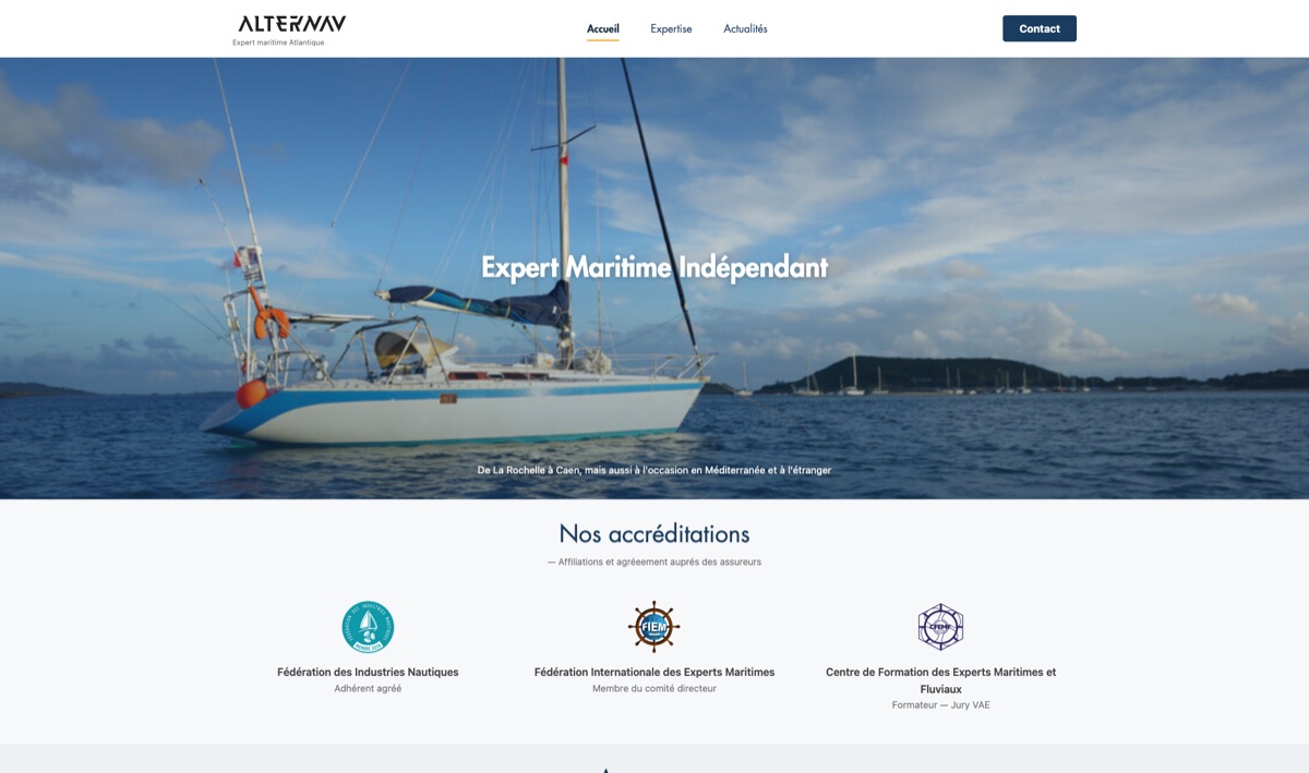 Alternav — nouveau site & SEO technique